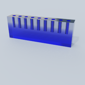 colorful gradient hanukkah nine candle menorah